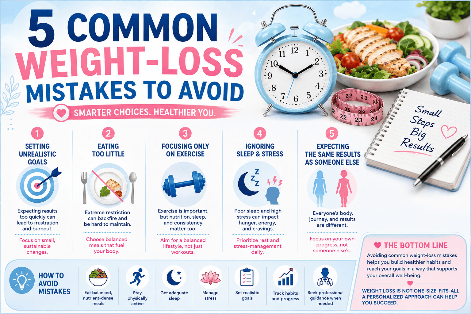 5 Common Weight-Loss Mistakes to Avoid