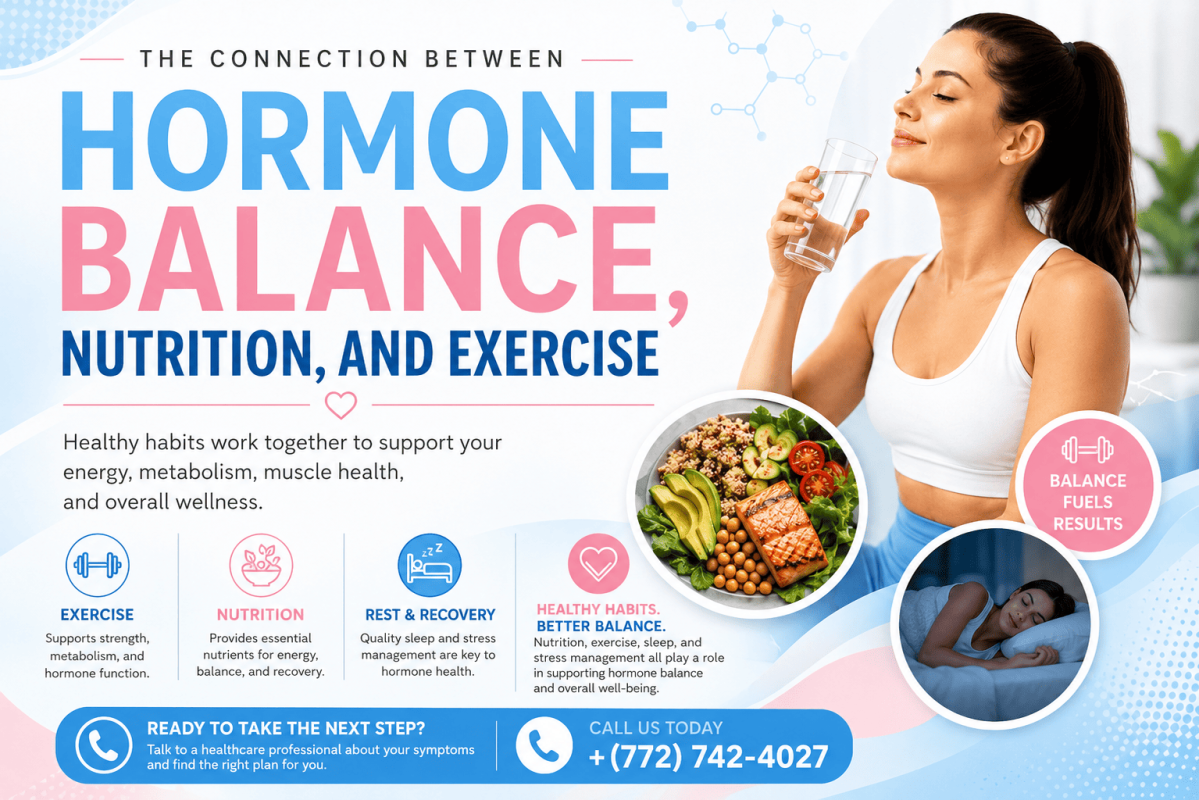 The Connection Between Hormone Balance, Nutrition, and Exercise
