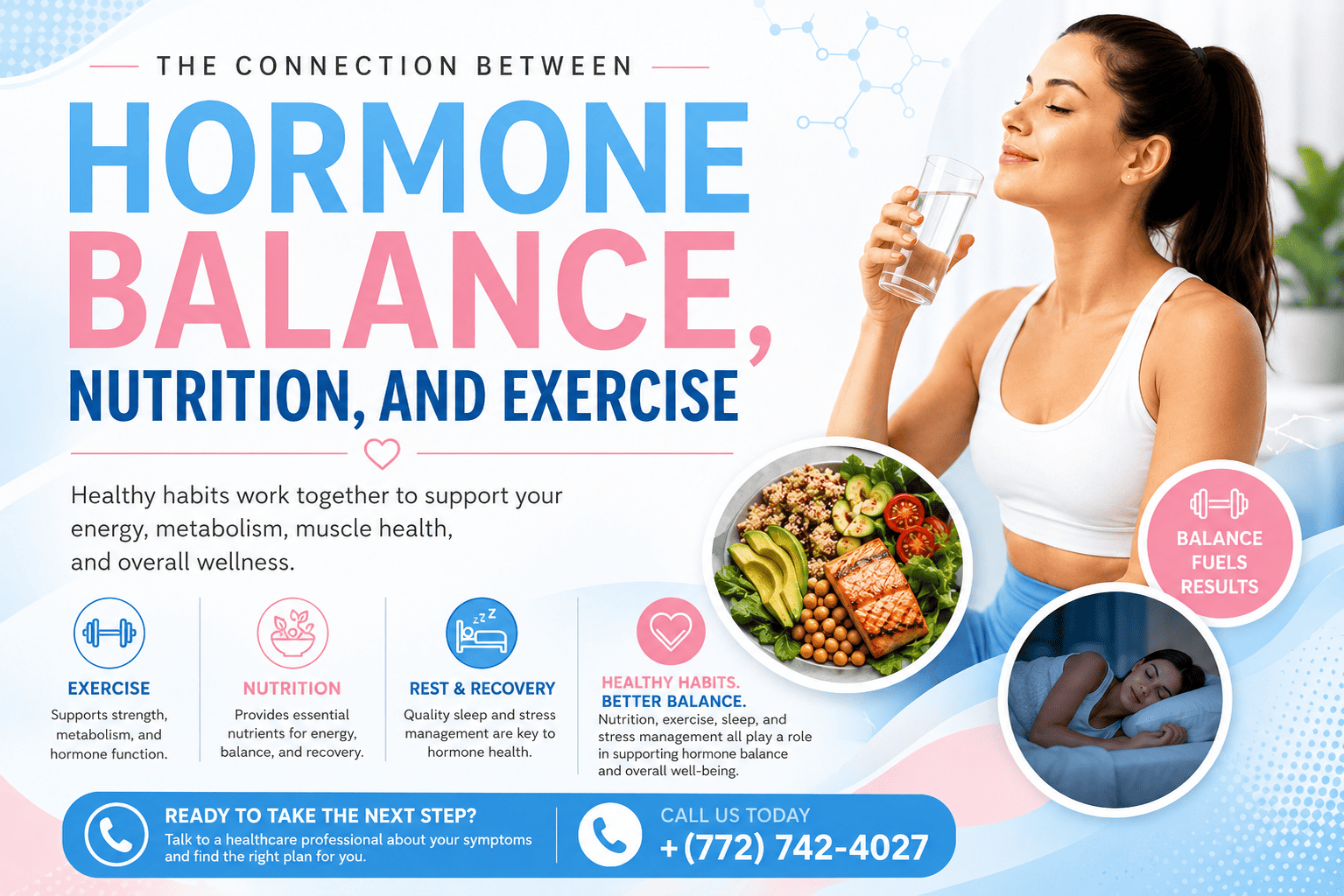 The Connection Between Hormone Balance, Nutrition, and Exercise